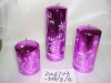 Wholesale hot selling classic xmas candle,christmas candle,metal decorative candle, candle ornament, craft decoration candle,gift candle