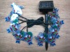 solar led Chrismtas light string with PVC shape Santa