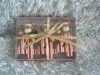 Wholesale Crafts xmas number art candle for decoration