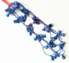 Wholesale craft gifts item plastic Christmas bells bead chain garland