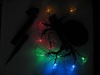 led light with solar panel