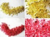 Christmas plastic bells beaded chain garland
