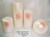 Wholesale snow man canle,art pillar &ball candle,gift candle set