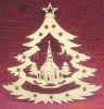 Wholesale Wooden Christmas decoration crafts
