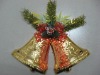 Wholesale plastic christmas bell decoration