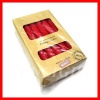 Wholesale Red Bright Candles