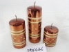 Wholesale glassic design candle hot selling candle buy promotion candle