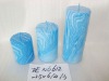 Wholesale pillar candle set, craft decoration candle,gift candle