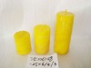 Wholesale craft decoration candle,art pillar candle,promotion candle