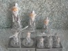 Wholesale Decorative christmas glass candle holder