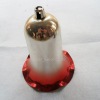 Wholesale Golden Plated Christmas Tinker Bell Jingle bell charms pendants xmas ornament decoration