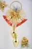 Wholesale decorative plastic christmas bell