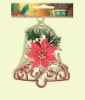 Wholesale plastic christmas bell decoration
