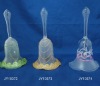 Wholesale christmas glass bell decoration JY10372-JY10373-JY10374
