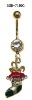 Wholesale NEW STYLE Stainless steel Christmas boots navel belly ring body jewellery/jewelry piercing