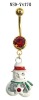 Wholesale Wenter Snowman of Stainless steel navel belly ring body jewely/jewellery piercing