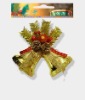 Wholesale plastic christmas bell decoration