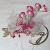 Wholesale 2011 VINTAGE CHRISTMAS BELL CHRISTMAS TREE ORNAMENT DECORATION GIFT WORDS PLATE