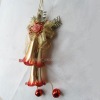 Wholesale 2011 plastic VINTAGE CHRISTMAS BELL CHRISTMAS TREE ORNAMENT DECORATION GIFT