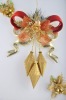 Wholesale decorative plastic christmas bell