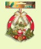 Wholesale plastic christmas bell decoration
