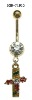 Wholesale NEW STYLE Fancy stainless steel naver belly ring body jewellery/jewelry piercing