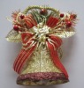 plastic chrismas hanging bell