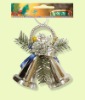 Wholesale plastic christmas bell decoration