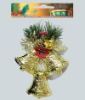 plastic christmas bell decoration