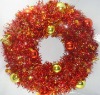 Christmas Tinsel wreath 47cm