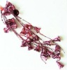plastic bead chain garland with bells, Carnival beads chain garland, party beaded chain garland, Ireland Eire bead chain garland