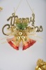 Wholesale decorative plastic christmas bell
