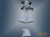 christmas decorative bell,plastic ornament,decorations