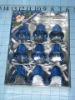 christmas plastic bell,hanging bell ornament
