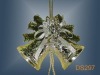 christmas plastic bell ornament,decorative bell