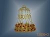 christmas decorative iron bell,hanging bell ornament