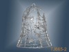metal christmas bell hanging ornament/decoration/craft/gift