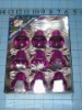 Wholesale christmas plastic bell decoration,hanging bell ornament