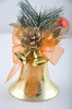Plastic christmans bell