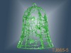 Wholesale christmas iron bell hanging ornament/decoration
