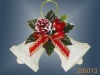 Wholesale christmas decorative plastic bell ornament