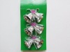 plated christmas bell decoration