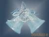 christmas hanging bell ornament,plastic bell decoration