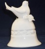 Wholesale 3.8''ceramic bell with animal for wedding /birthday gifts/holiday decoration Nuojie C1-B04