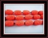 Wholesale Red Mermaid Synthetic Turquoise Stone Powder Carved Loose Bead Jewellery Bead Strand