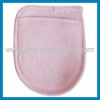 Wholesale microfiber makeup remove mitt