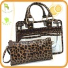 Wholesale clear pvc organizer handbag