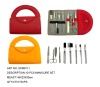 Wholesale ART NO. SPM9111 PEDICURE SET,MAKE UP BRUSH SET