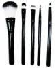 Wholesale 5pcs wooden make up brushes