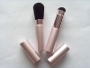 Wholesale colored retractable powder brush